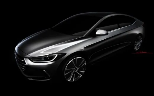 Hyundai Elantra 2016: il primo teaser