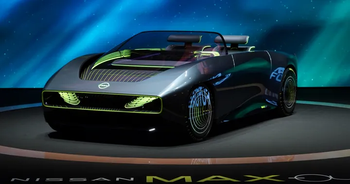 Nissan Max-Out concept, la roadster elettrica per il Nissan Futures