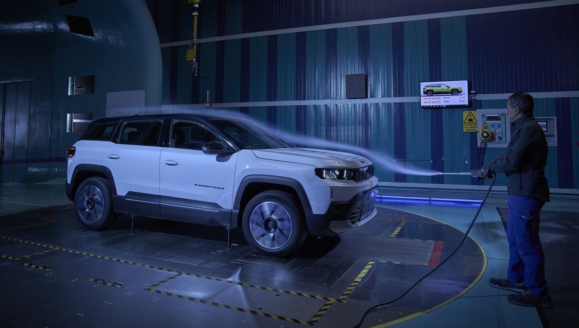 Nuova Jeep Compass, per la più aerodinamica di sempre per la massima efficienza