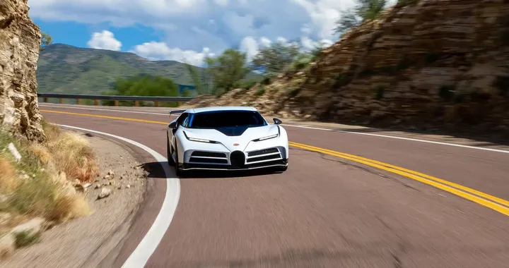 Bugatti Centodieci: test estremi nel deserto a 45 gradi e 2.800 metri di altitudine