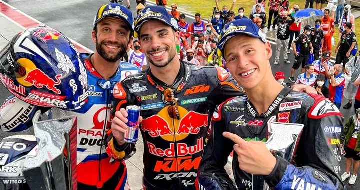 MotoGP Indonesia 2022: vittoria per Oliveira sull'asfalto bagnato di Mandalika