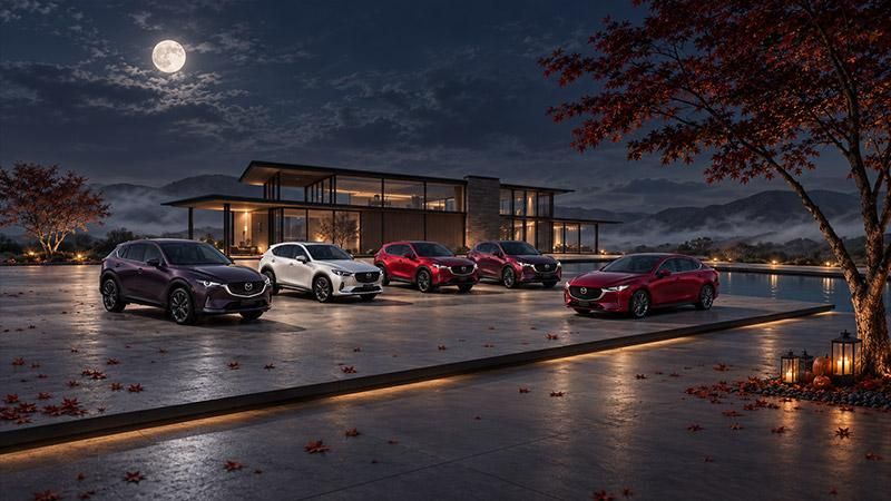 Halloween in casa Mazda: lo stile e il colore diventano promozionali