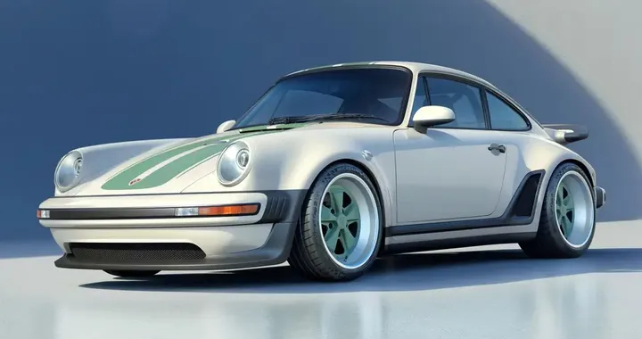 Singer svela la nuova 911 Turbo Study: un mostro da 510 CV