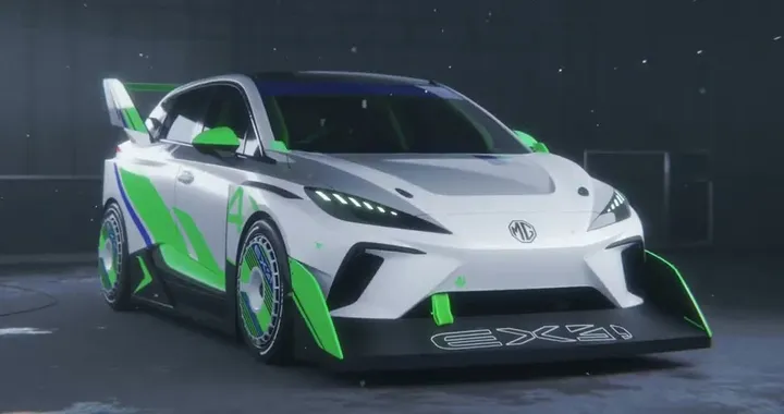 MG EX4, a Goodwood il concept elettrico che omaggia la Metro 6R4