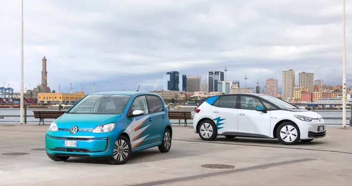 Elettra, il nuovo car sharing di Genova con le Volkswagen elettriche