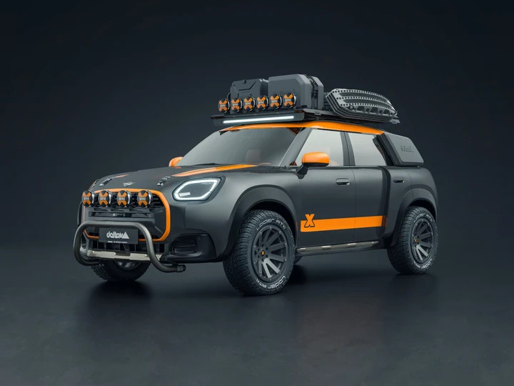 Questa MINI Countryman è davvero estrema. Pronta a tutto, anche alla Dakar