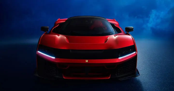 Piero Ferrari avvistato al volante della nuovissima F80
