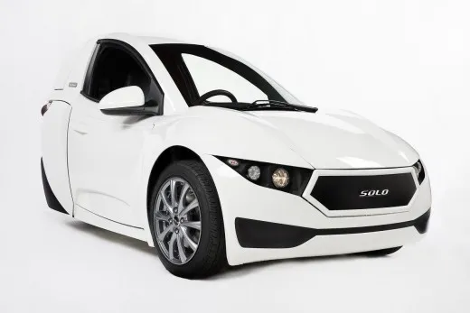 Electra Meccanica Solo: tre ruote elettrica per la città
