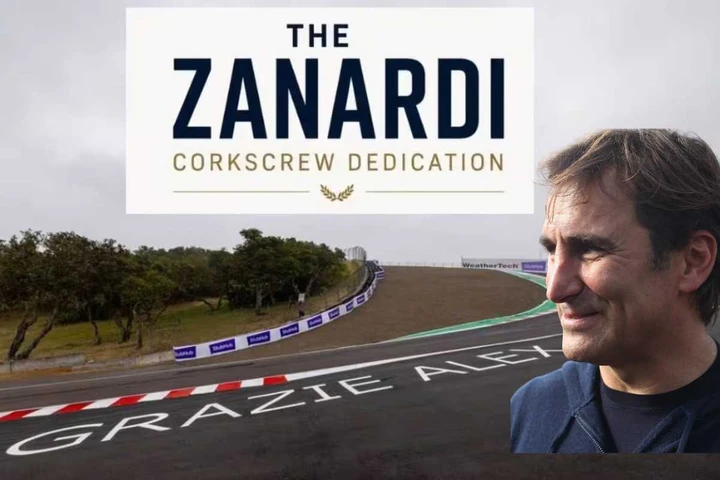 Il Cavatappi di Laguna Seca intitolato a Zanardi: tributo da brividi