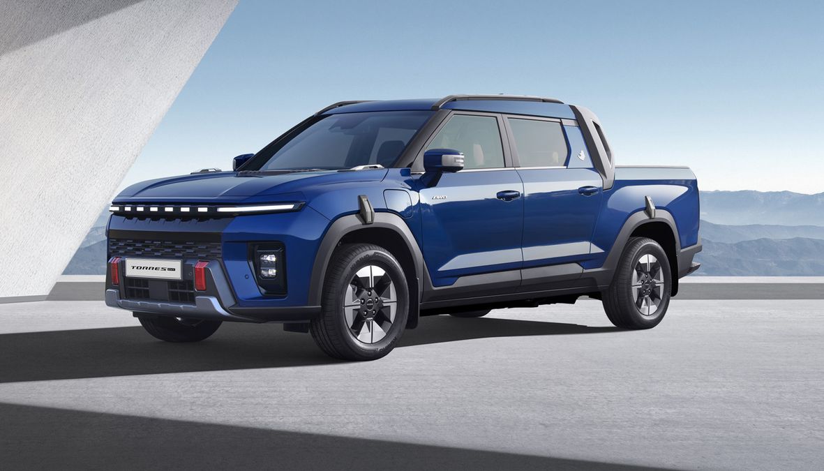 KGM Torres EVT, il pickup elettrico arriva nelle concessionarie: ecco quanto costa