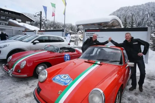 PORSCHE: un weekend tra classiche e sci