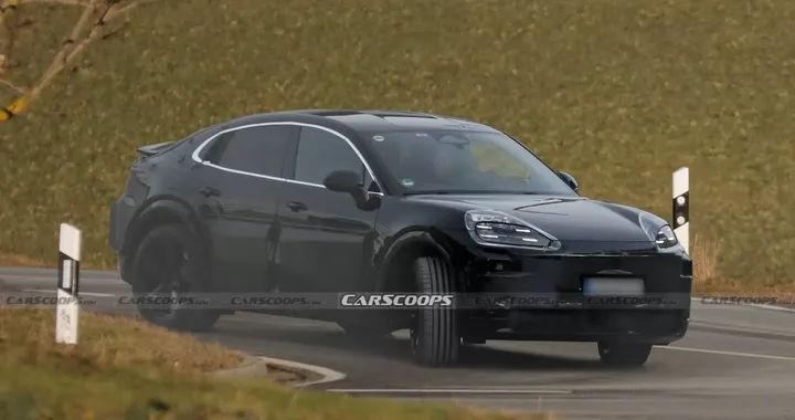 Porsche Cayenne Coupé diventa elettrica, ecco le foto spia