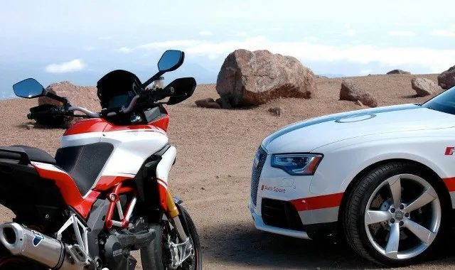 Audi e Ducati al Pikes Peak per un contest