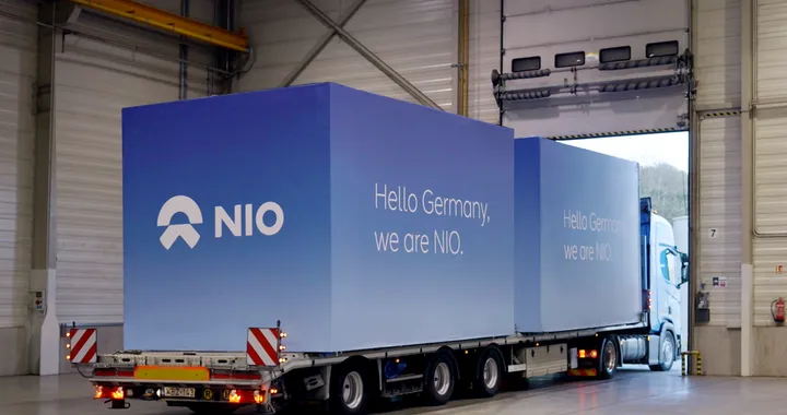 NIO, la prima stazione per il battery swap costruita in Europa è per la Germania