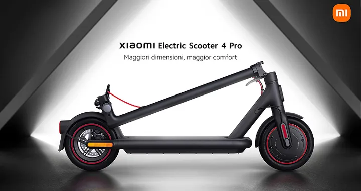 Xiaomi Electric Scooter 4 Pro disponibile in Italia: primo con frecce | PREZZO
