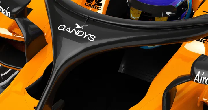 McLaren F1: lo sponsor sull'Halo è un'azienda di infradito
