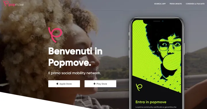 Popmove: l'app social per condividere l'auto quando non ti serve
