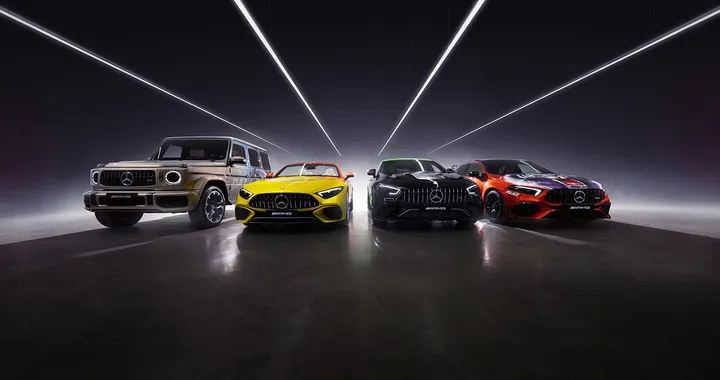 Mercedes-AMG e Palace Skateboards presentano quattro spettacolari Art Cars