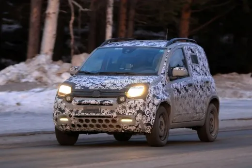 Fiat Panda: spiato il restyling 2017