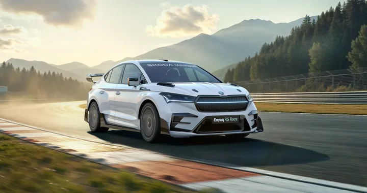 Skoda Enyaq RS Race: concept elettrica pronta per i rally