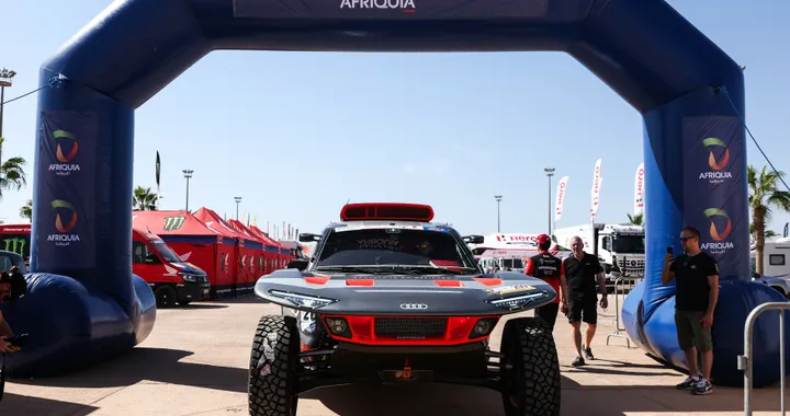 Audi RS Q e-tron al Rally del Marocco per prepararsi alla Dakar 2023