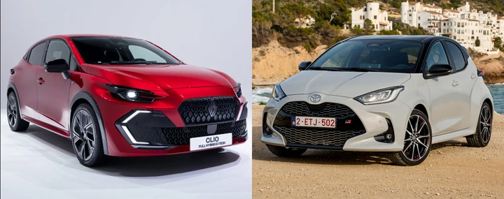 Nuova Renault Clio vs Toyota Yaris, sfida tra compatte: confronto, motori e prezzi
