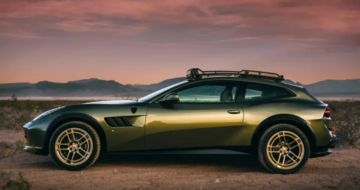 Una Ferrari da fango e sterrato? Al SEMA Show la Ferrari GTC4 diventa un fuoristrada