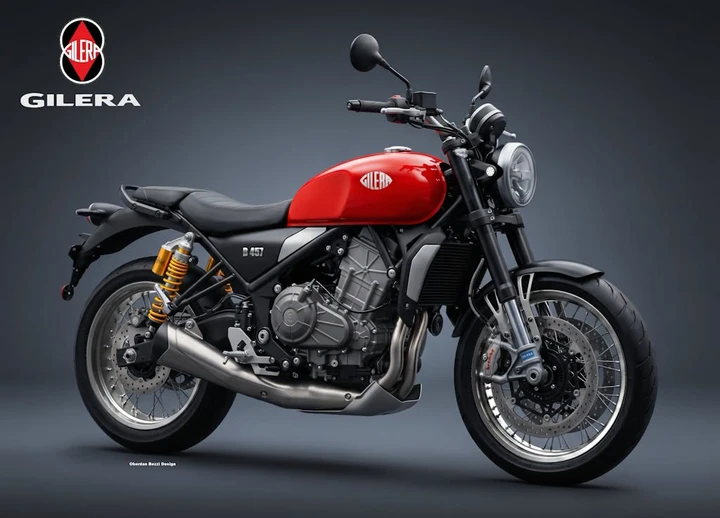 Gilera B 457, un designer stravolge la tradizione...con un motore Aprilia