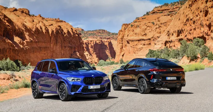 BMW X5 e X6 M: fino a 625 CV per i SUV sportivi con il motore della M8