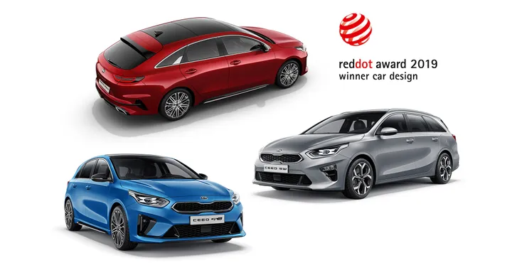 Il design di Kia Ceed fa incetta di premi con tre Red Dot Awards