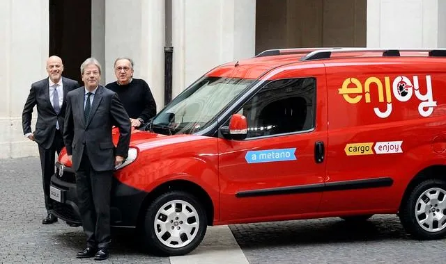 Eni Enjoy: il primo car sharing al mondo con van e metano