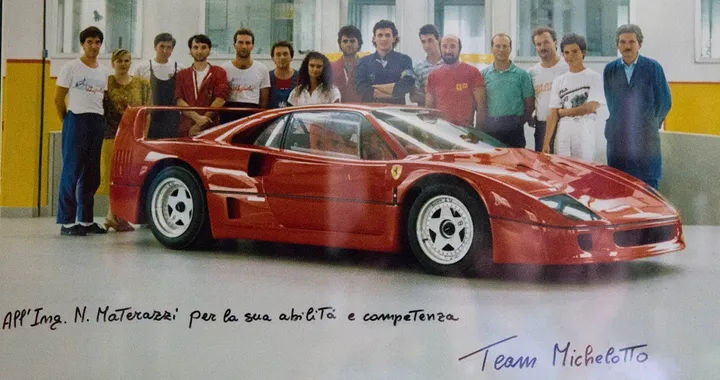 Addio Nicola Materazzi, padre della Ferrari F40 e protagonista di un'era lontanissima