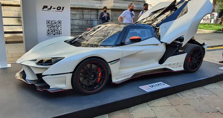 Pambuffetti PJ-01, l'hypercar &quot;umbra&quot; debutta al MIMO 2021