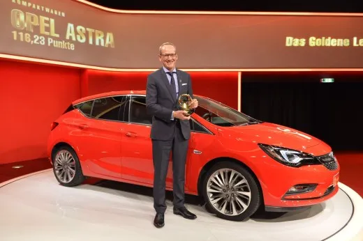 OPEL: la Nuova Astra vince il "Volante d'Oro"