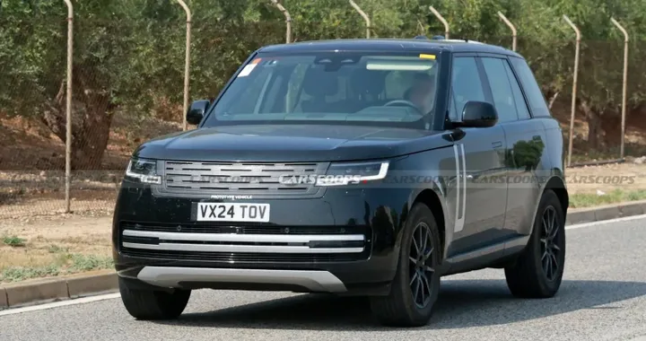 Range Rover elettrica, foto spia in allestimento coerente con la tradizione