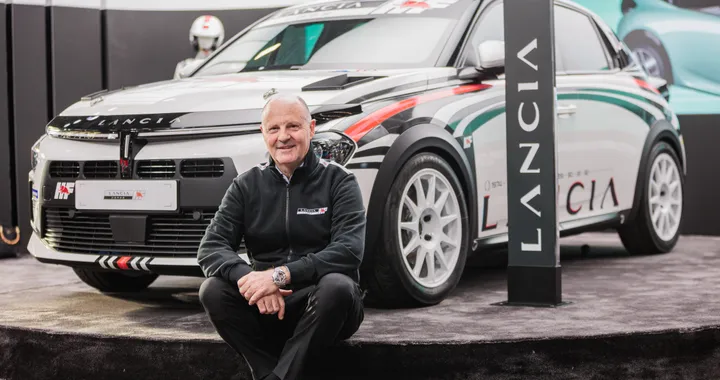 Miki Biasion e la Lancia Ypsilon Rally4 HF protagonisti al Motor Show di Bruxelles