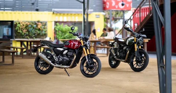 Triumph svela le nuove Speed 400 e Scrambler 400 X