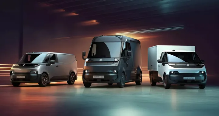 Renault presenta i nuovi furgoni elettrici Estafette, Goelette e Trafic E-Tech