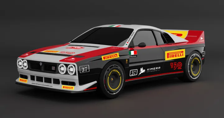 Kimera EVO37 sfoggia al Rally di Montecarlo una livrea speciale