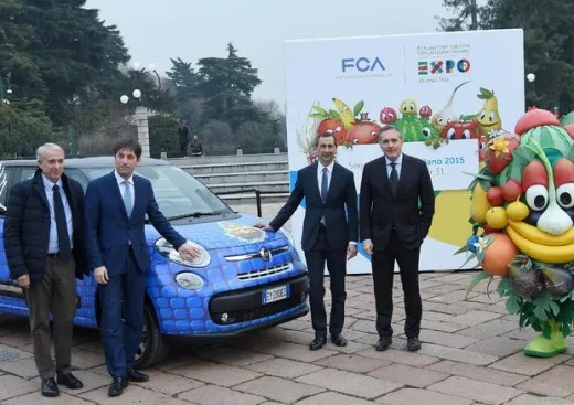 FCA consegna le auto a EXPO 2015