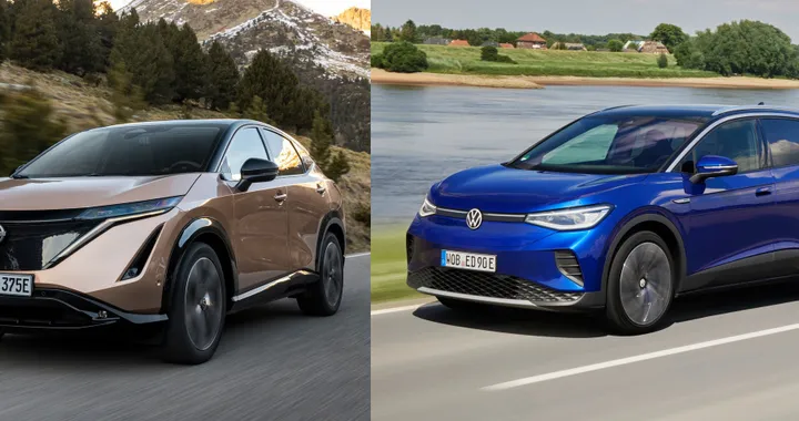 Nissan Ariya Vs Volkswagen ID.4, SUV elettrici a confronto: motori e prezzi