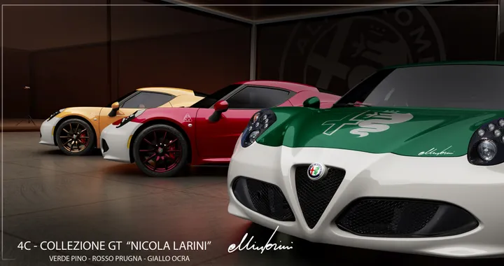 Alfa Romeo, ecco l'esclusiva 4C - Collezione GT “Nicola Larini”