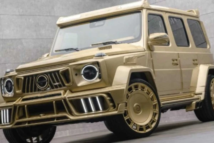 Mansory P720, la Mercedes Classe G finisce nell’oro