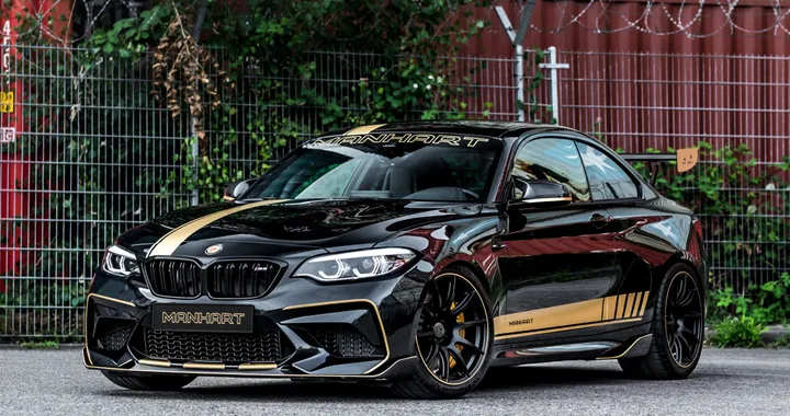 La BMW M2 Competition secondo Manhart: supercar da pista con 630 CV