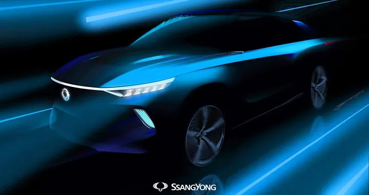 SsangYong e-SIV: il concept SUV elettrico a Ginevra | TEASER