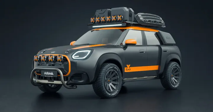 Questa MINI Countryman è davvero estrema. Pronta a tutto, anche alla Dakar