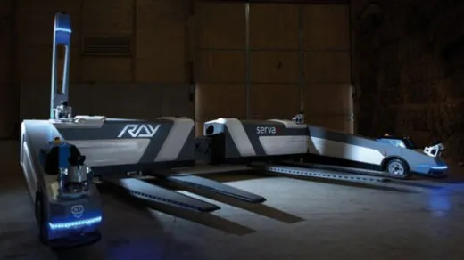 Ray: il robot parcheggiatore all'aeroporto di Dusseldorf | video