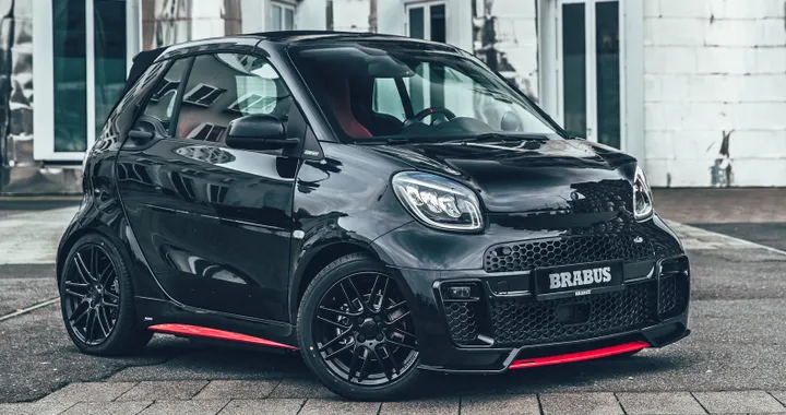 Brabus 92R, la Smart EQ fortwo cabrio diventa una piccola &quot;sportiva&quot;