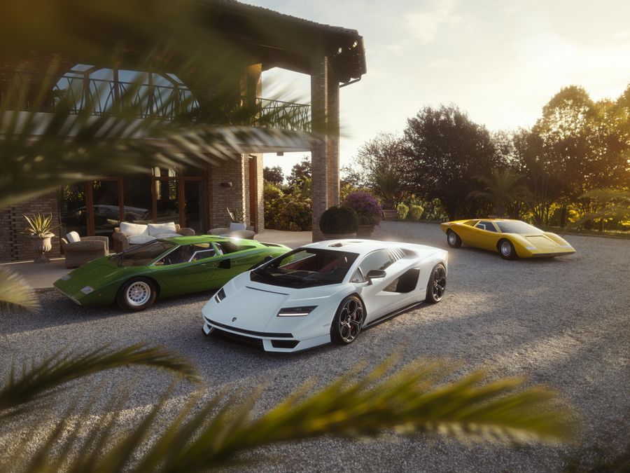 Lamborghini celebra i vent’anni del Centro Stile ricordando i modelli che hanno fatto la storia