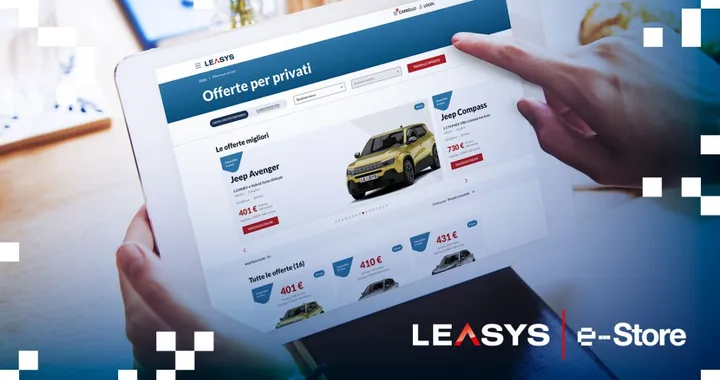 Leasys e-Store: il nuovo marketplace digitale per l'autonoleggio